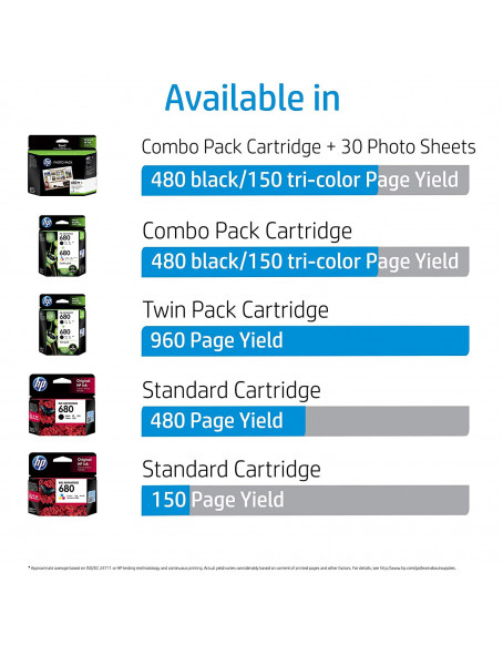 HP 680 Original Ink Advantage Cartridge (Black)