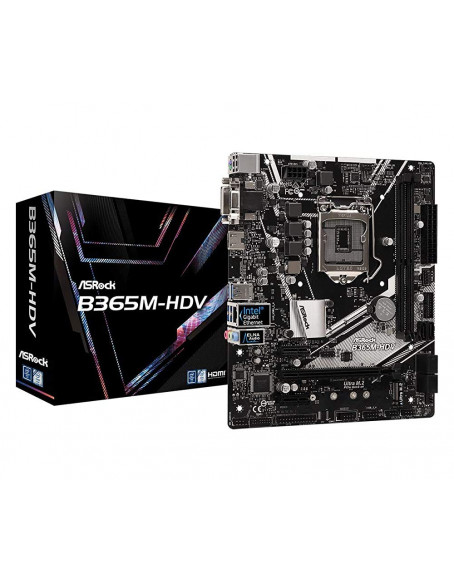 ASRock Intel B365 Chipset Motherboard, B365CM-HDV Supports 9th and 8th Gen Intel Ultra with M.2 (PCIe Gen3 x4 & SATA3)