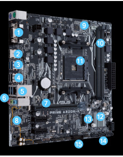 Asus TUF-B450M-Pro-Gaming-AMD-Ryzen-3-AM4-DDR4,-HDMI,-Dual-M.2,-Motherboard