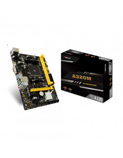 Biostar A320MH AM4 AMD A320 SATA 6Gb/s Micro ATX AMD Motherboard