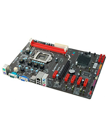 CHIST-BIOSTAR H61B Motherboard with LGA1155 Chipset : Intel® H61Chipset I3/I5/I7 2nd and 3rd Gen Supported