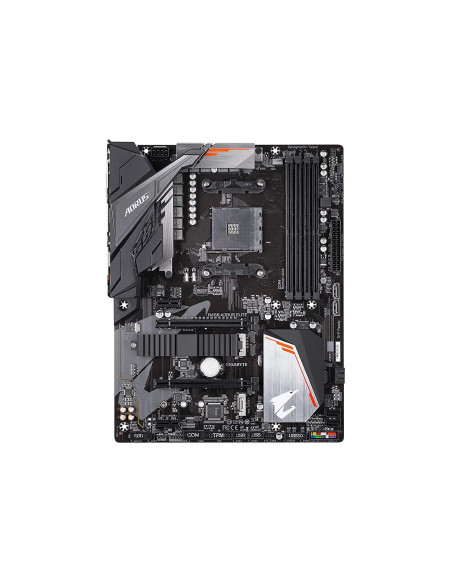 Gigabyte B450 AORUS ELITE (AMD Ryzen AM4/ M.2 Thermal Guard/Hmdi/DVI/USB 3.1/DDR4/ATX/Motherboard)