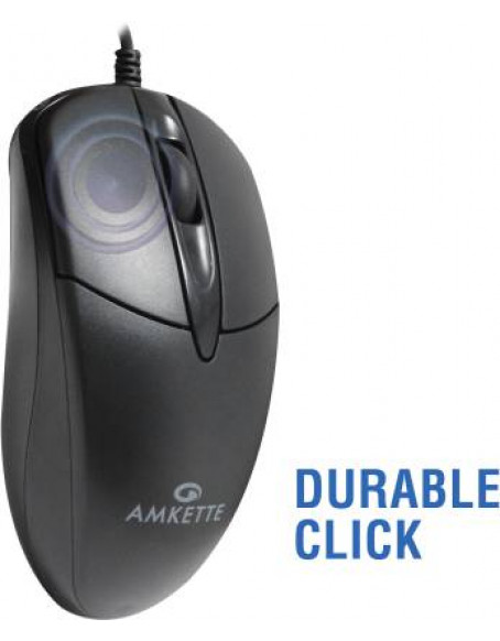 AMKETTE Kwik Pro 8 USB Wired Optical Mouse 