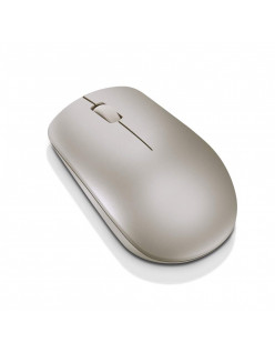 Lenovo 530 Wireless Mouse (Almond): Ambidextrous, Ergonomic Mouse, Up to 8 Million clicks for Left and Right Buttons, Optical Sensor 1200 DPI, 2.4 GHz Wireless Technology via Nano USB Receiver