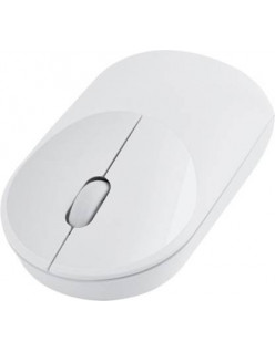 Mi Portable Wireless Optical Mouse  (2.4GHz Wireless, White)
