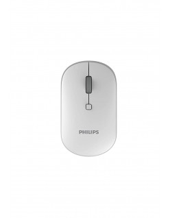 Philips SPK7403 2000DPI 2.4G Wireless Mouse with 4 Button (White)
