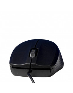 Quantum QHM232 3-Button 1000DPI Wired Optical Mouse (Black)
