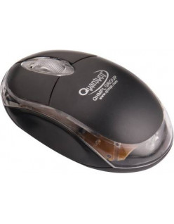 QUANTUM QHM 222 USB/PS2 MOUSE Wired Optical Gaming Mouse  (USB, Black)