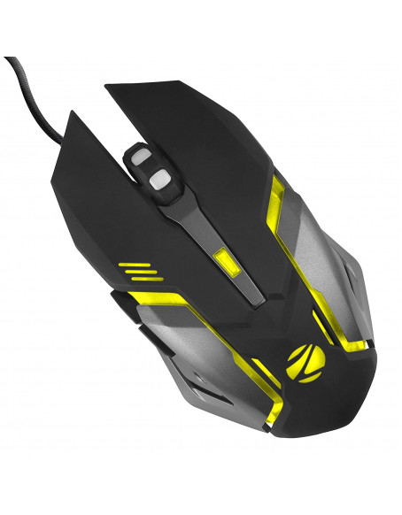 Zebronics Zeb-Transformer-M Optical USB Gaming Mouse with LED Effect(Black)