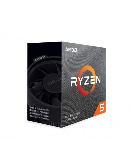 AMD 5000 Series Ryzen 5 5600X Desktop Processor 6 cores 12 Threads 35 MB Cache 3.7 GHz Upto 4.6 GHz AM4 Socket 500 Series Chipset (100-100000065BOX)