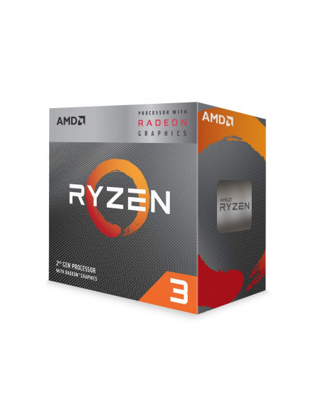 AMD Ryzen 3 3200G with RadeonVega 8 Graphics Desktop Processor 4 Cores up to 4GHz 6MB Cache AM4 Socket (YD3200C5FHBOX)