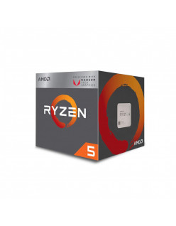 AMD Ryzen 5 3400G with Radeon RX Vega 11 Graphics Desktop Processor 4 Cores up to 4.2GHz 6MB Cache AM4 Socket (YD3400C5FHBOX)