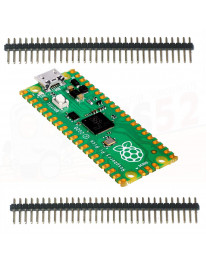  Roll over image to zoom in Raspberry Pi Pico microcontroller Development Board with Versatile Board Built Using RP2040 chip - Dual-core Arm Cortex-M0+ Processor with 264KB Internal RAM and Support for up to 16MB