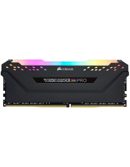 Corsair Vengeance RGB Pro 16GB (1x16GB) DDR4 3200 (PC4-25600) C16 Optimized for AMD Ryzen – Black