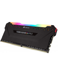 Corsair Vengeance RGB Pro 8GB (1x8GB) DDR4 3200 (PC4-25600) C16 Optimized for AMD Ryzen – Black