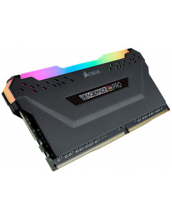 Corsair Vengeance RGB Pro 16GB (1x16GB) DDR4 3200 (PC4-25600) C16 Optimized for AMD Ryzen – Black