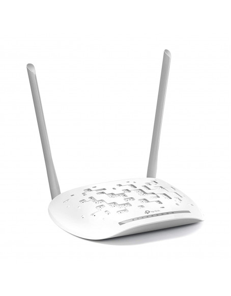 TP-LINK TD-W8961N Wireless N300 ADSL2+ Wi-Fi Modem Router, 2x 5dBi Omni directional Fixed antennas, Input ISPs supported- BSNL, MTNL, Tata Indicom (RJ-11 Port)