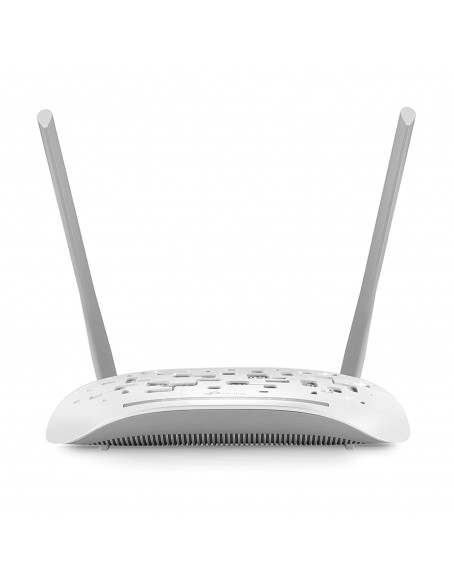 TP-LINK TD-W8961N Wireless N300 ADSL2+ Wi-Fi Modem Router, 2x 5dBi Omni directional Fixed antennas, Input ISPs supported- BSNL, MTNL, Tata Indicom (RJ-11 Port)