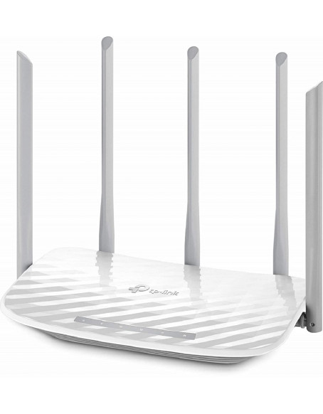 TP-Link Archer C60 AC1350 Dual Band Wireless, Wi-Fi Speed Up to 867 Mbps/5 GHz + 300 Mbps/2.4 GHz, Supports Parental Control, Guest WiFi, MU-MIMO Router, Qualcomm Chipset