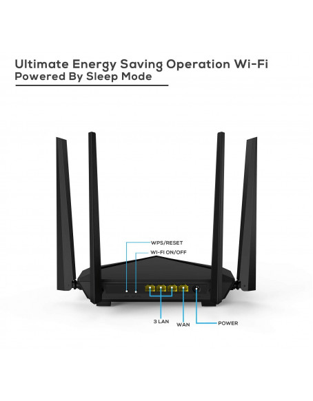 Tenda AC10 AC1200 Wireless Smart Dual-Band Gigabit WiFi Router