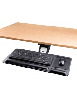 Adjustable Keyboard Tray with Height and Swivel Adjustments