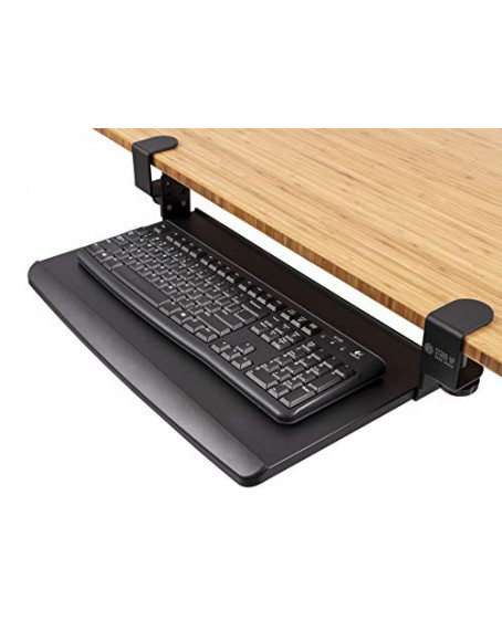 Adjustable Keyboard Tray with Height and Swivel Adjustments