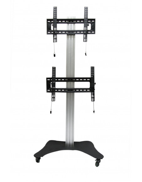 LCD Dual TV Floor Stand Vertical