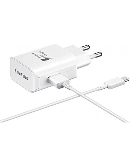 Samsung Original EP-TA20IWECGIN Type C Fast Charger (White)