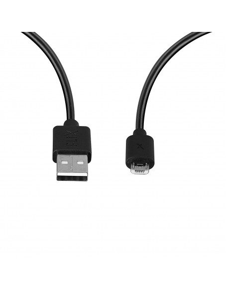 FLiX (Beetel) Durable USB to Micro USB Sync and 2A Fast Charge Cable(1 Mtr) (Black) (XCD-M101 BLK)