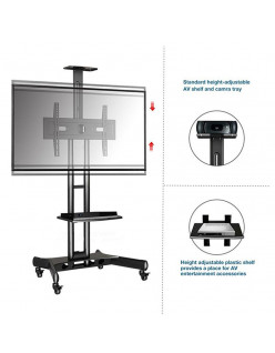 LCD TV Trolley for Commercial Use & home both 
