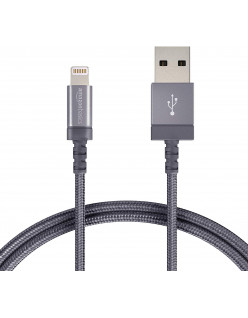 AmazonBasics Nylon Braided USB A to Lightning Compatible Cable