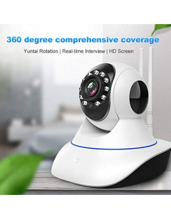 Conbre MultipleXR2 Pro {Upgraded} HD Smart WiFi Wireless IP CCTV Security Camera | Night Vision