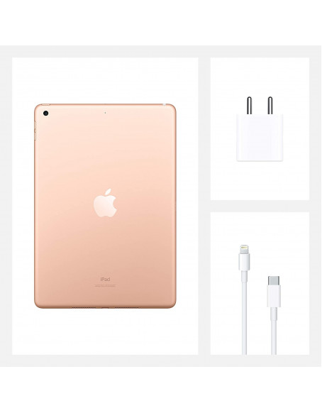 New Apple iPad (10.2-inch, Wi-Fi, 32GB) - Gold (Latest Model, 8th Generation)